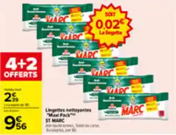 Carrefour ST MARC Lingettes nettoyantes offre