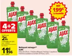 Carrefour AJAX Nettoyant ménager offre