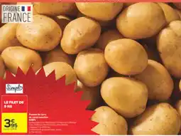 Carrefour Simplé Pomme de terre offre