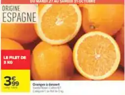 Carrefour Oranges à dessert offre