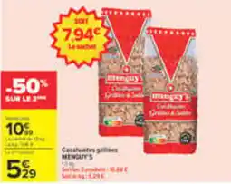 Carrefour Menguy's cacahuètes grillées offre