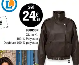 E.Leclerc BLOUSON offre