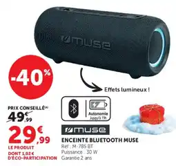 Hyper U MUSE ENCEINTE BLUETOOTH offre