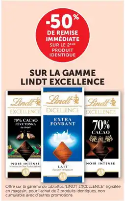 Super U Lindt Excellence offre