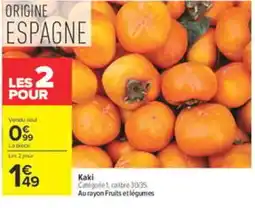 Carrefour Kaki offre
