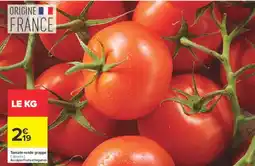 Carrefour Tomate ronde grappe offre
