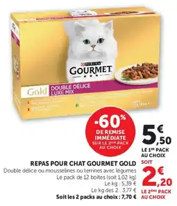 Super U PURINA GOURMET Gold offre