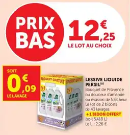Hyper U PERSIL LESSIVE LIQUIDE offre