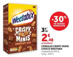 Hyper U Weetabix Crispy Minis offre