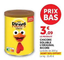 Hyper U Ricoré L'ORIGINAL offre