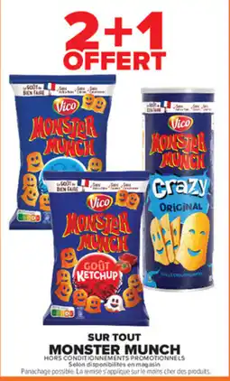 Carrefour Market Vico Monster Munch offre