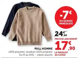 Hyper U PULL HOMME offre