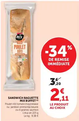 Hyper U Mix Buffet Poulet Rôti offre