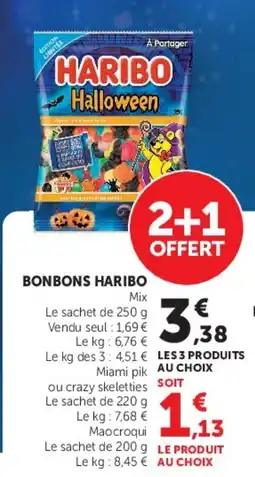 Hyper U HARIBO Bonbons offre