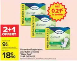 Carrefour TENA discreet offre