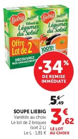 Hyper U Liebig Soupe offre