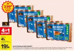 Carrefour WOODSTOCK Bois densifié offre