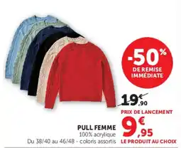 Hyper U PULL FEMME offre