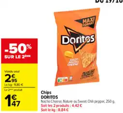 Carrefour Doritos Chips offre