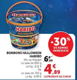 Super U HARIBO Bonbons Halloween offre