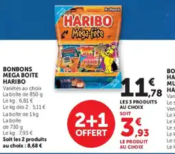 Super U HARIBO Bonbons offre