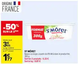 Carrefour ST MÔRET offre