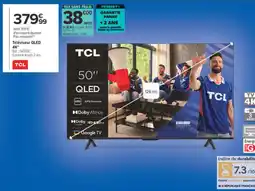 Carrefour TCL Téléviseur QLED 4K offre