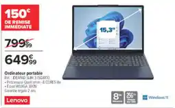 Carrefour Lenovo Ordinateur portable offre