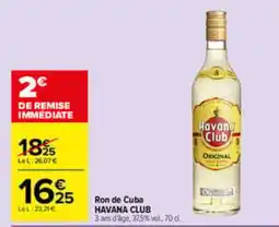 Carrefour HAVANA CLUB Ron de Cuba offre