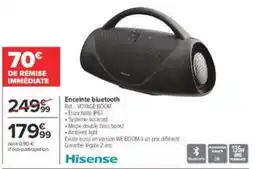 Carrefour Hisense Enceinte bluetooth offre