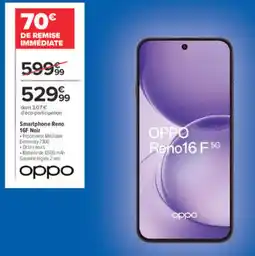 Carrefour OPPO Reno16 F 5G offre