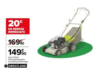 Carrefour Tondeuse thermique tractée offre