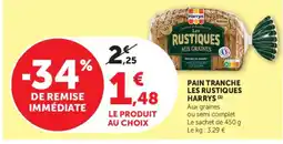 U Express Harrys Les Rustiques Aux Graines offre