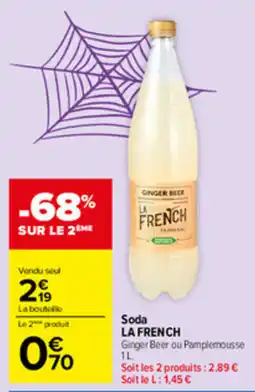 Carrefour La french ginger beer offre