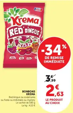 U Express Krema Red'dingue offre