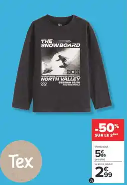 Carrefour Tex T-shirt offre