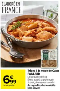 Carrefour Pallard Tripes à la mode de Caen offre