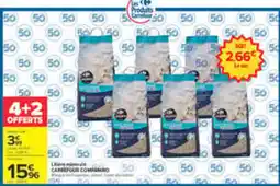 Carrefour Companino Litière minérale offre
