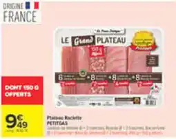 Carrefour Petitgas Plateau Raclette offre