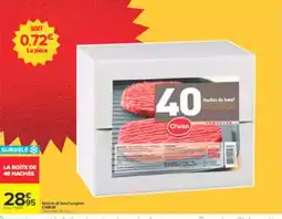 Carrefour Chiron Hachés de bœuf offre
