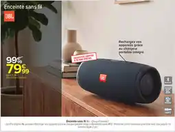 Carrefour Jbl enceinte sans fil offre