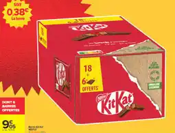Carrefour KitKat Barres Kit Kat offre