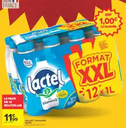 Carrefour Lactel offre