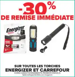 Carrefour Energizer Torches offre