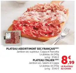 Hyper U PLATEAU ASSORTIMENT SEC FRANÇAIS offre
