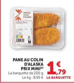 U Express PANÉ AU COLIN D'ALASKA offre