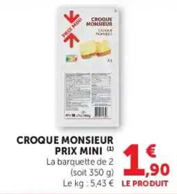 U Express Croque Monsieur offre