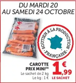 U Express CAROTTE offre