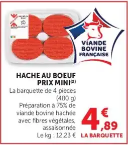 U Express Viande Bovine Française Hache au Bœuf offre