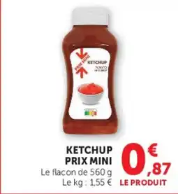 U Express KETCHUP offre